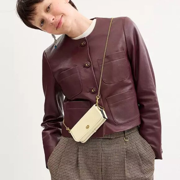 ❤️ Coach Dinky Bag 14 Natural - Picture 3 of 6